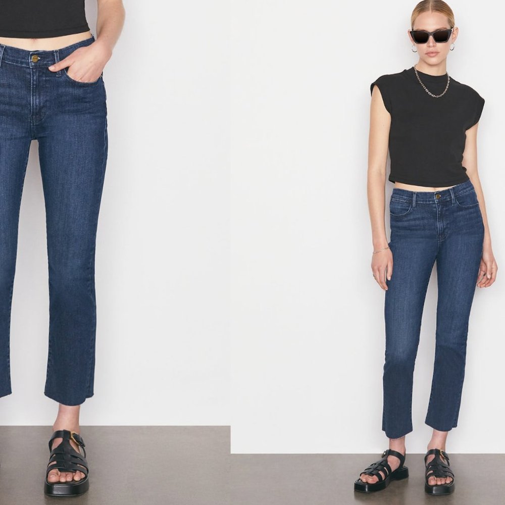 Frame Le High Straight jeans